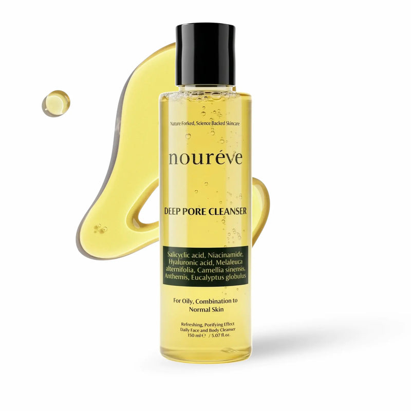 Deep Pore Cleanser | Akne, Siyah Nokta & Komedon Karşıtı Temizleme Jeli | Salisilik Asit, Çay Ağacı Yağı