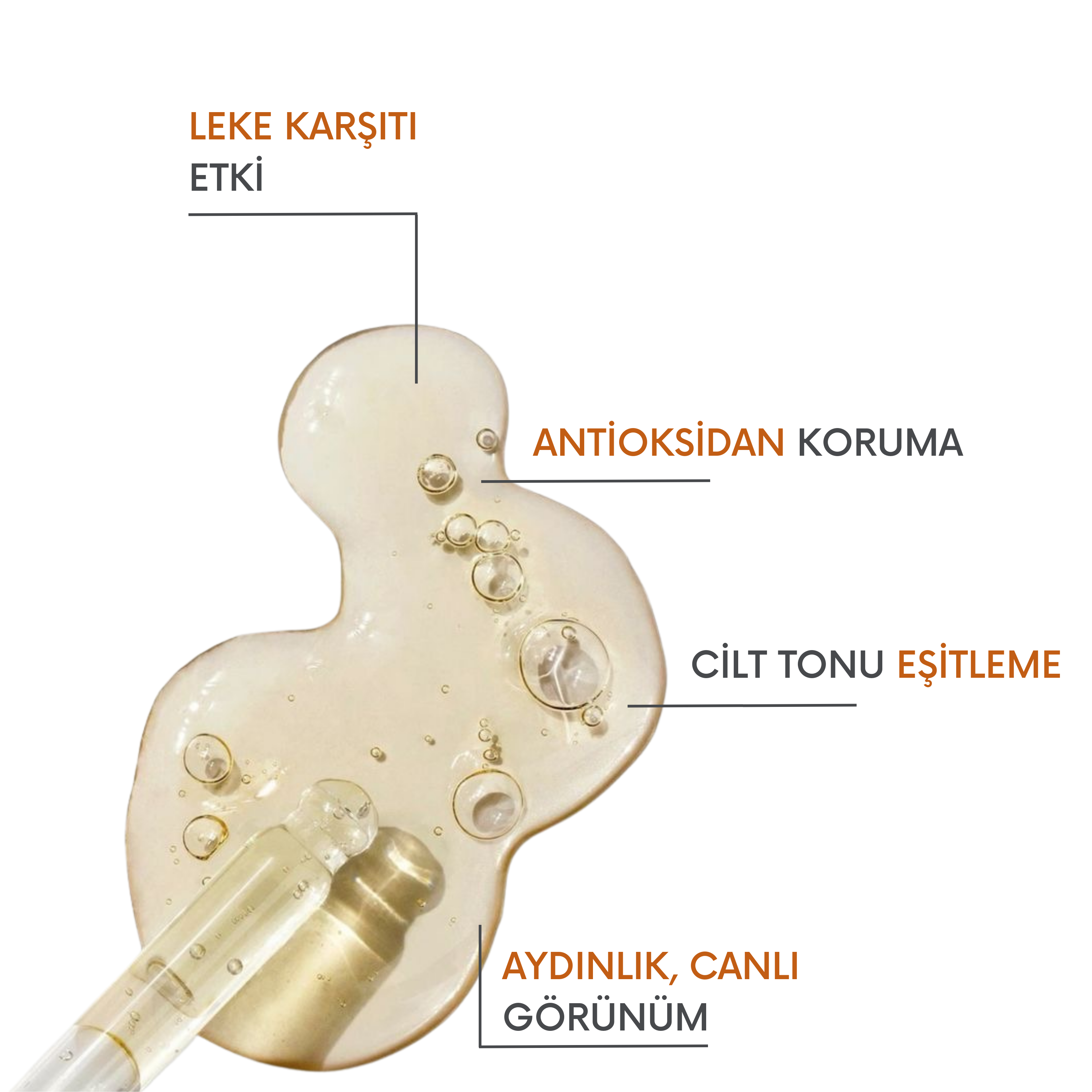 -Vitabutin C10 Serum | Leke Karşıtı & Cilt Tonu Eşitleyici | C Vitamini, Arbutin, Ferulik Asit, Cica