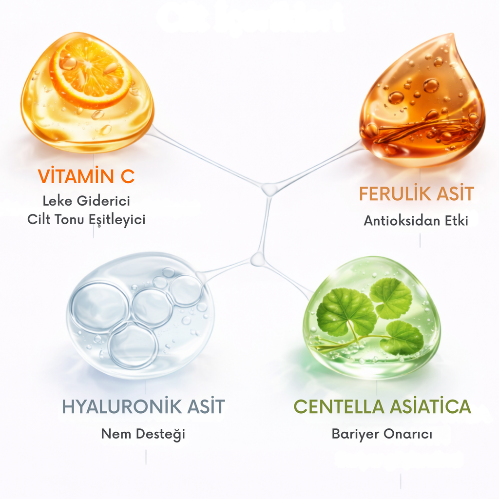 Vitabutin C10 & Nialuca Serum Duo | Leke Karşıtı, Cilt Tonu Eşitleyici, Gözenek Sıkılaştırıcı & Siyah Nokta Karşıtı Bakım Rutini