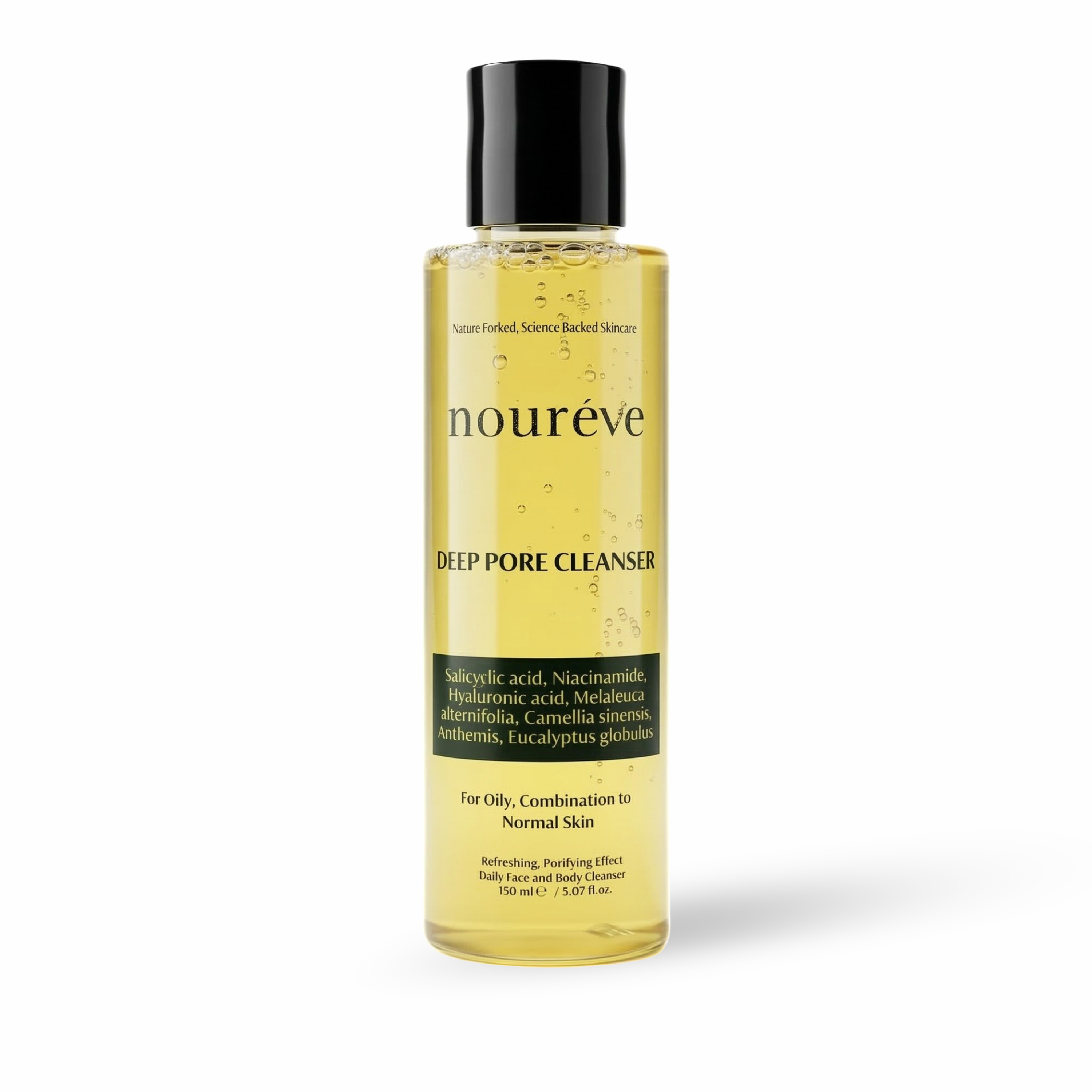 -Deep Pore Cleanser | Akne, Siyah Nokta & Komedon Karşıtı Temizleme Jeli | Salisilik Asit, Çay Ağacı Yağı